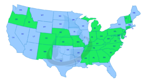 US Map Locations